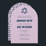 Convite Estrela de David Custom B'nai Bat Bar Mitzvah Arch<br><div class="desc">Cartão perfeito para anunciar um bar mitzvah, bat mitzvah ou outra celebração judaica! Mão fez arte para você! TOTALMENTE PERSONALIZÁVEL! Clique em "Personalizar" acima para editar o texto. Clique em "editar usando a ferramenta design" para ajustar as fontes, as cores e os posicionamentos e para excluir o quadro ou o...</div>
