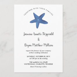 Convite Estrela do mar | Casamento Oceânico