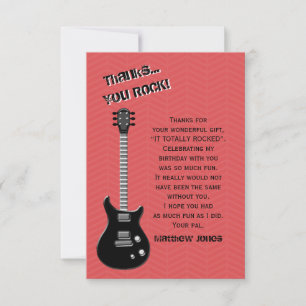 Convite Estrela do Rock de Guitarra