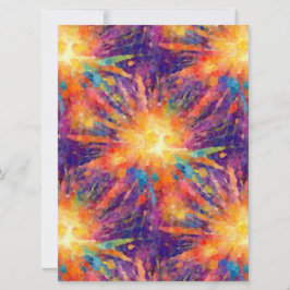 Convite Estrela Explosiva