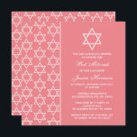 Convite Estrela Judaica Branca De David Bat Mitzvah<br><div class="desc">Estes convites podem ser personalizados para qualquer evento judeu sagrado, incluindo Bat Mitzvah, Bar Mitzvah, Confirmação, Casamento, etc. Adicione seu texto personalizado usando a seção "Editar este modelo de design" ou clique no botão azul "Personalizá-lo" para alterar o estilo e a cor da fonte ou para adicionar uma foto ou...</div>