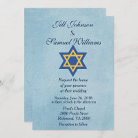 Estrela Judaica de David Wedding