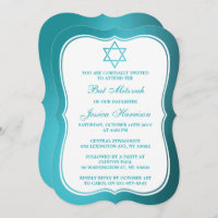Estrela Judaica Metálica De David Bat Mitzvah