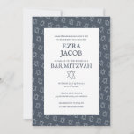 Convite Estrela Simples de David Personalizado B'nai Bat B<br><div class="desc">Cartão perfeito para anunciar um bar mitzvah, bat mitzvah ou outra celebração judaica! Mão fez arte para você! TOTALMENTE PERSONALIZÁVEL! Clique em "Personalizar" acima para editar o texto. Clique em "editar usando a ferramenta design" para ajustar as fontes, as cores e os posicionamentos e para excluir o design do verso,...</div>