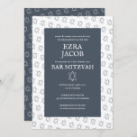 Convite Estrela Simples de David Personalizado B'nai Bat B<br><div class="desc">Cartão perfeito para anunciar um bar mitzvah, bat mitzvah ou outra celebração judaica! Mão fez arte para você! TOTALMENTE PERSONALIZÁVEL! Clique em "Personalizar" acima para editar o texto. Clique em "editar usando a ferramenta design" para ajustar as fontes, as cores e os posicionamentos e para excluir o design do verso,...</div>