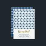 Convite Estrelas Azuis De Hanukkah Do Partido David Patter<br><div class="desc">Concebido por gordura*fa*estanho. Fácil de personalizar com seu próprio texto,  foto ou imagem. Para pedidos personalizados,  entre em contato direto com o . Aplicam-se taxas personalizadas. www.zazzle.com/fat_fa_tin www.zazzle.com/color_therapy www.zazzle.com/fatfatin_blue_knot www.zazzle.com/fatfatin_red_knot www.zazzle.com/fatfatin_mini_me www.zazzle.com/fatfatin_design www.zazzle.com/fatfatin_ink</div>