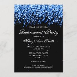 Convite Estrelas Azuis do Partido da Reforma Elegante