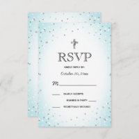 Estrelas Brilhantes e Bebê-Menino Azul Cruzado RSV