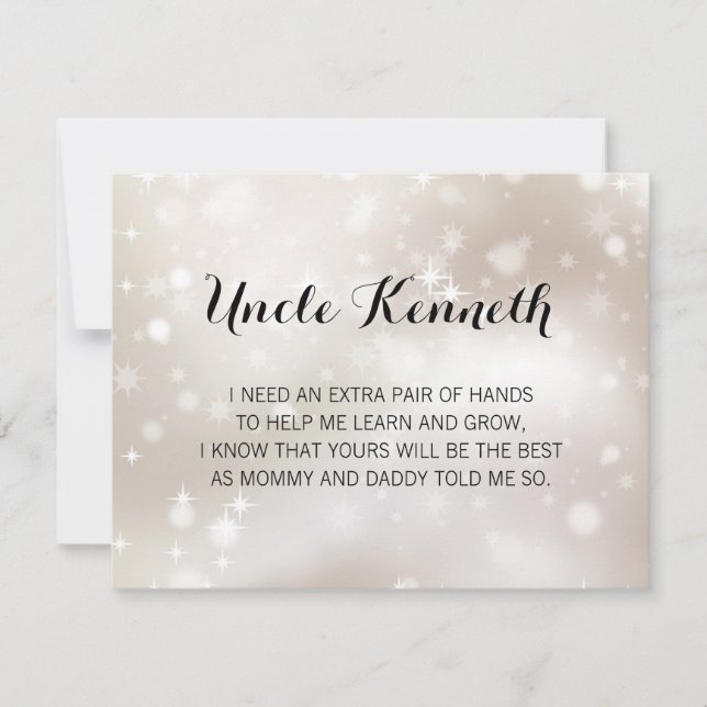 Convite Estrelas Celestiais Você Será Minha Proposta De Pa (Frente)