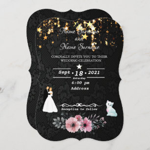 Convite Estrelas da chuva