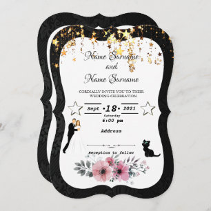 Convite Estrelas da chuva