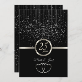 Convite Estrelas do 25 Silver Anniversário