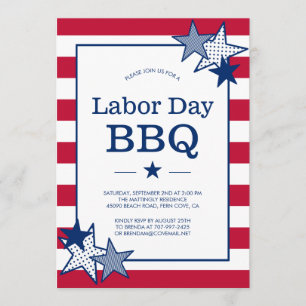 Convite Estrelas do Dia do Trabalho e Greve de CHURRASCOS