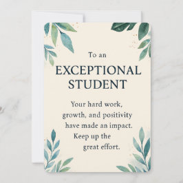 Convite Estudante excepcional - Apprec de professor inspir