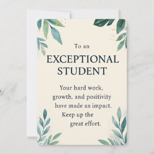 Convite Estudante excepcional - Apprec de professor inspir