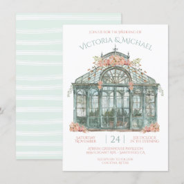 Convite Estufa Venue Watercolor