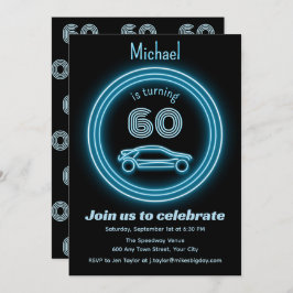 Convite Etapa da Idade Masculina - Festa de aniversário Ra