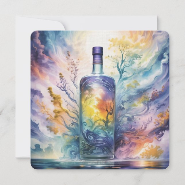 Convite Ethereal Whispers - Magical Potion Bottle (Frente)