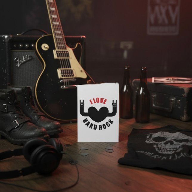 Convite Eu Adoro Rock Duro (Criador carregado)