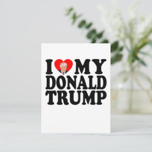 Convite Eu Amo Meu Donald Trump 47º Presidente