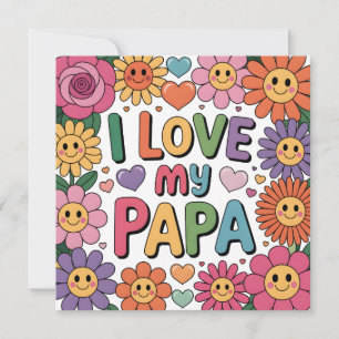 Convite Eu amo meu papai