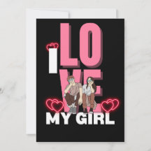 Eu Amo Minha Namorada Personalizado 