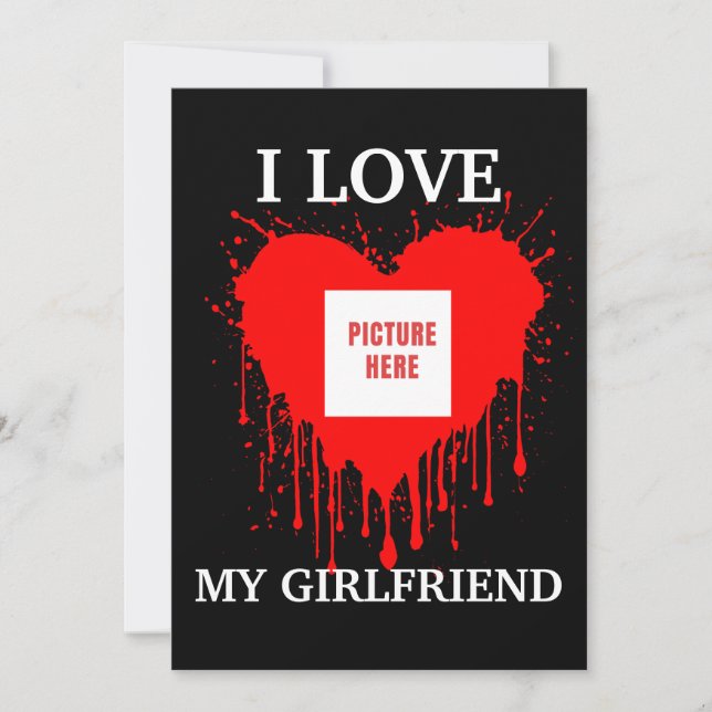 CONVITE EU AMO O MEU DIA DE OS NAMORADOS PERSONALIZADO NAM (Frente)