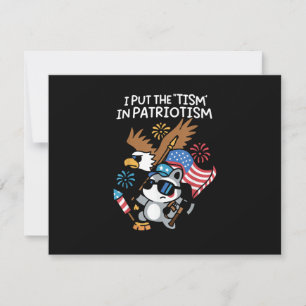 Convite Eu Coloquei o Tismo no Águia Atlética Patriotismo