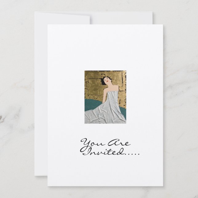 Convite Eu espero-o dança (Frente)