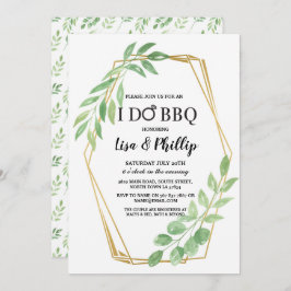 Convite Eu faço a folha Dourado do quadro da festa de