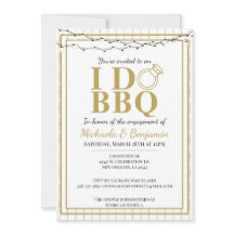 Eu faço Festa de noivado de Casais Dourados Chá