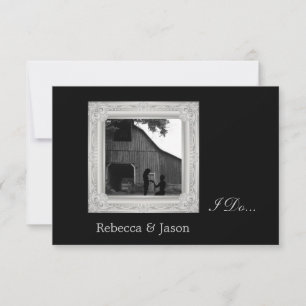 Convite Eu faço festa de noivado no oeste