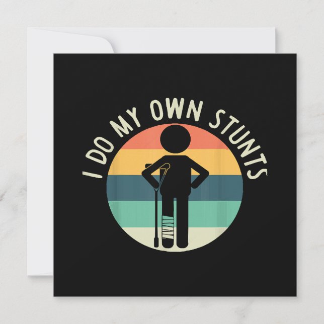 Convite eu faço minhas próprias cenas de ação (Frente)