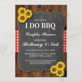 Convite EU FAÇO o girassol que do noivado do CHURRASCO o