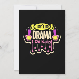 Convite Eu faço Unhas