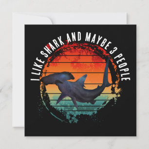 CONVITE EU GOSTO DE TUBARÃO E TALVEZ 3 PESSOAS