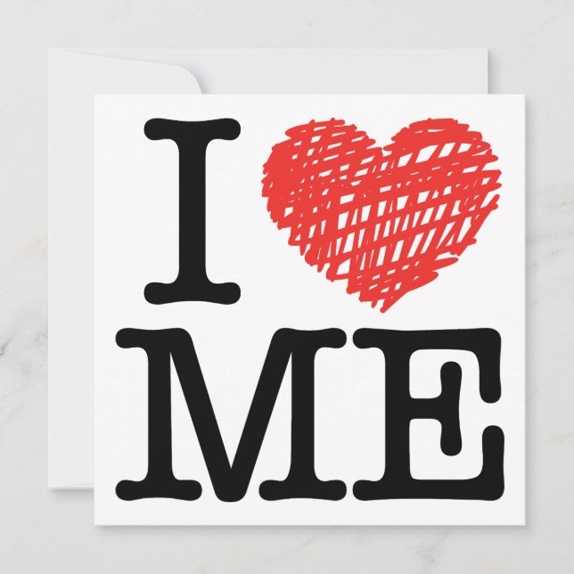 Convite Eu me amo (Frente)
