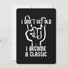 Convite Eu me torno um clássico