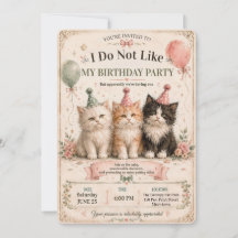 Eu Não Gosto da Minha Festa de Aniversário