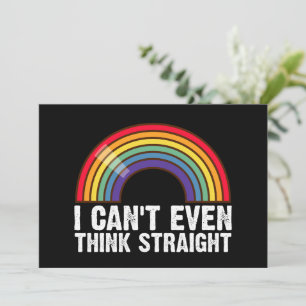 Convite Eu Nem Posso Pensar Direito Mês do Orgulho LGBTQ+