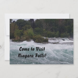 Convite Eu para visitar as Cataratas do Niágara!
