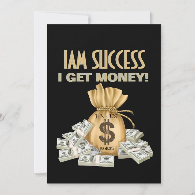 CONVITE EU RECEBO DINHEIRO (Frente)