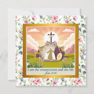 Convite Eu sou a ressurreição e a vida