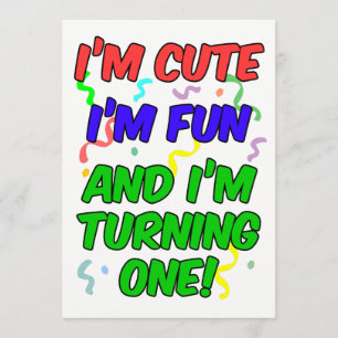 Convite Eu sou giro, estou me divertindo, estou me transfo