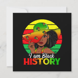 Convite Eu Sou História Negra África América