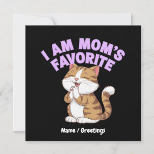 Convite Eu Sou o Favorito da Mamãe: Ideia de Presente Dive