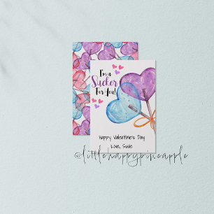 Convite Eu sou um idiota para você Namorados Card