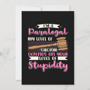 Convite Eu Sou Um Paralegal