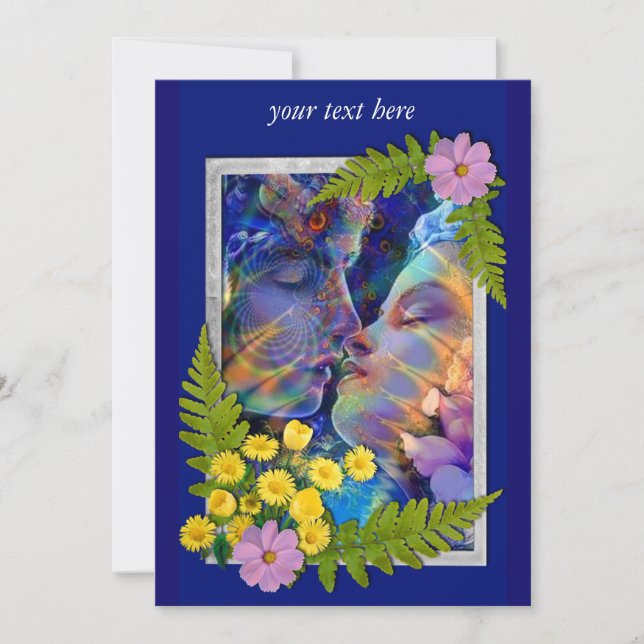 Convite Eu te amo (Frente)