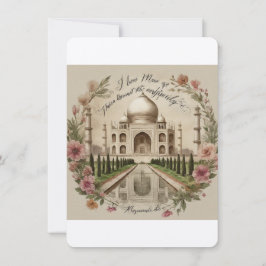 Convite Eu te amo mais do que qualquer coisa